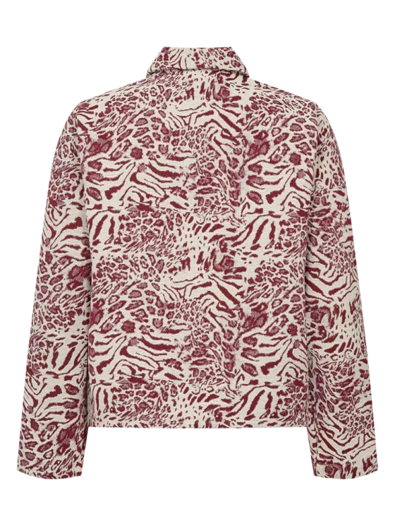 Freequent Jady Jacket moonbeam w. port royale - Afbeelding 8