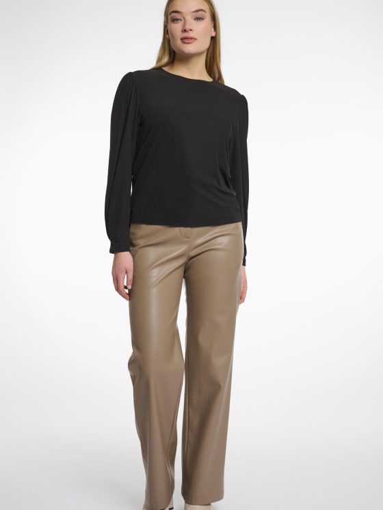 Rino & Pelle Caily Top zwart - Afbeelding 2