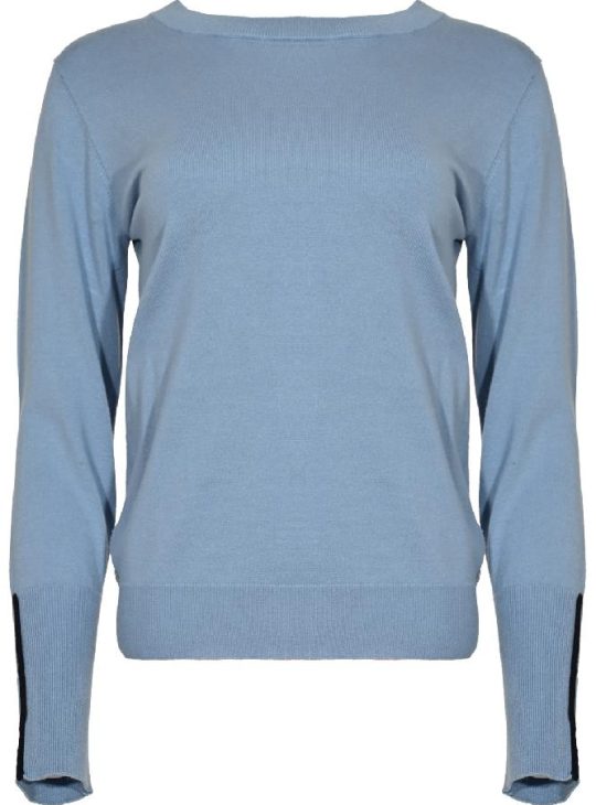 Maicazz Plume Sweater faded blue