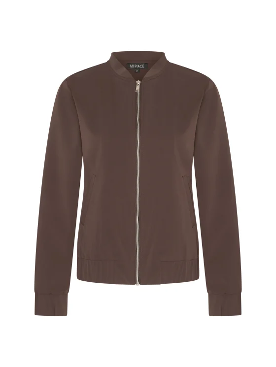 Mi Piace Travelstof Bomber Jack espresso 202463 - Afbeelding 4