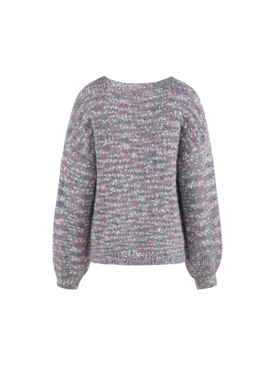 Fluresk Loraily Knit Sweater smoke - Afbeelding 5