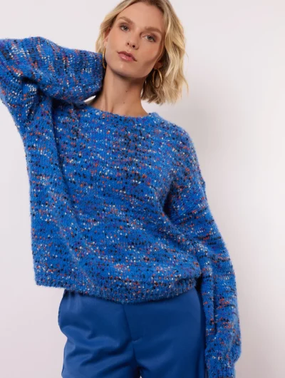 Fluresk Loraily Knit Sweater tryphan blue