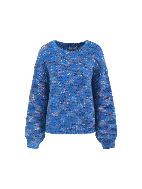 Fluresk Loraily Knit Sweater tryphan blue - Afbeelding 5