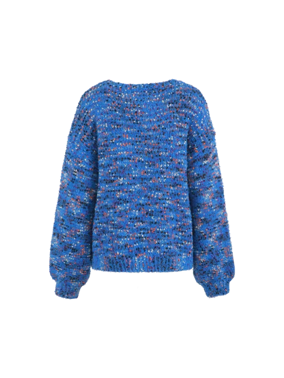 Fluresk Loraily Knit Sweater tryphan blue - Afbeelding 6