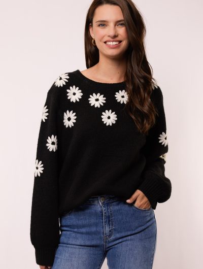 G-maxx Zaina Knitting Sweater zwart