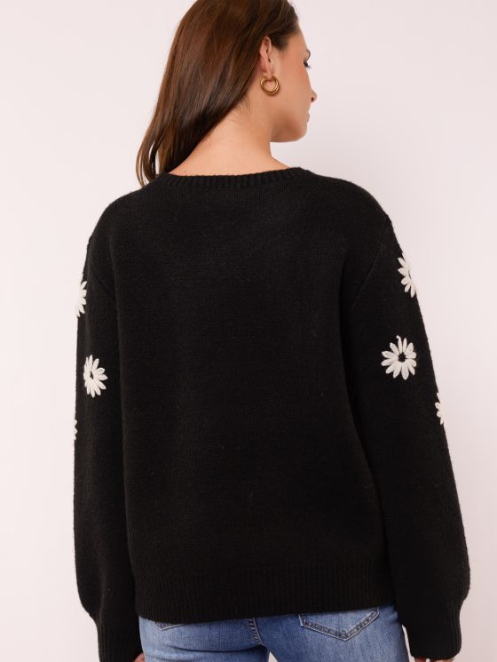 G-maxx Zaina Knitting Sweater zwart - Afbeelding 2