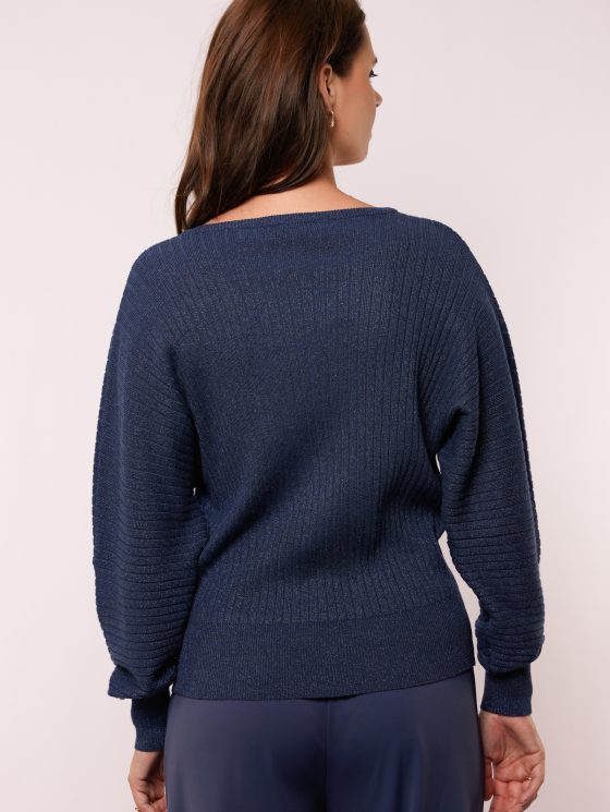 G-maxx Violetta Knitting Sweater dark night blue - Afbeelding 2