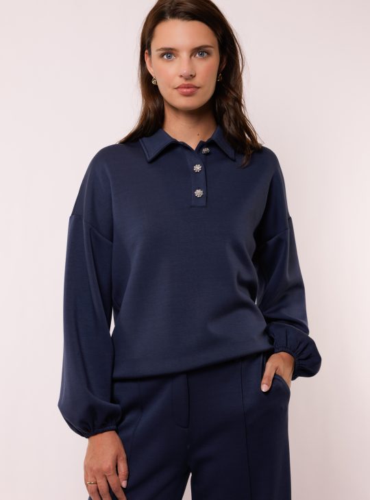 G-maxx Magali Sweater dark night blue