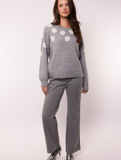 G-maxx Sidonie Broek gray melange