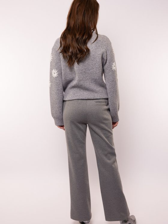 G-maxx Sidonie Broek gray melange - Afbeelding 2