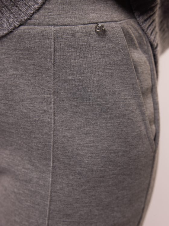 G-maxx Sidonie Broek gray melange - Afbeelding 3
