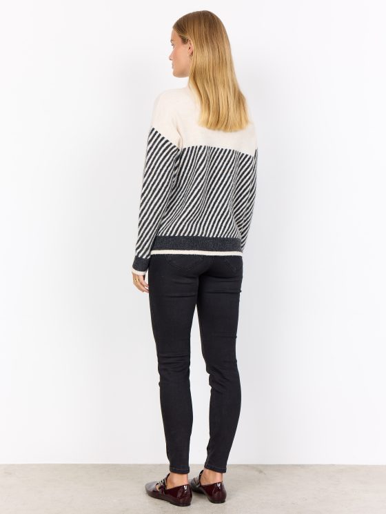 SoyaConcept Nessie Stripe 71 Pullover cream - Afbeelding 3