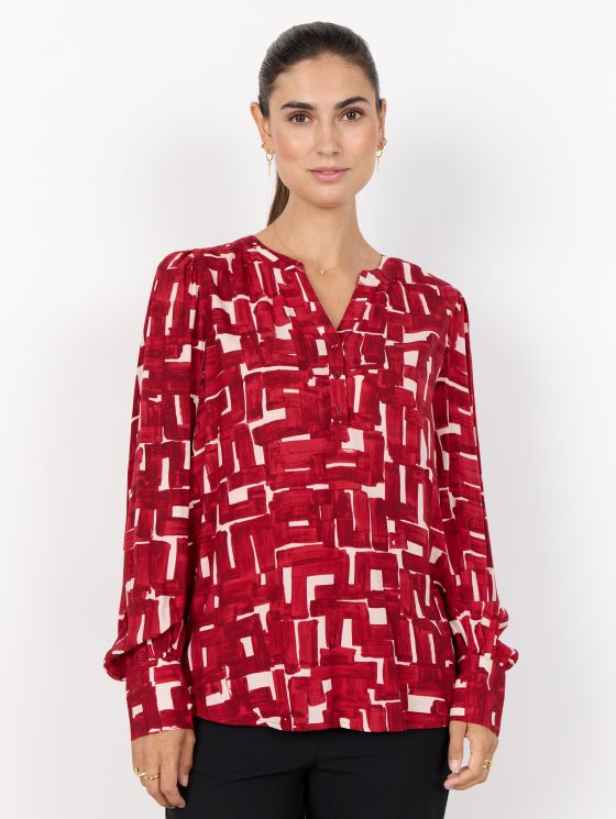 SoyaConcept Vebina 1 Top red coral