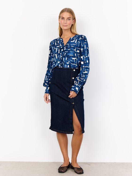 SoyaConcept Vebina 1 Top estate blue - Afbeelding 2