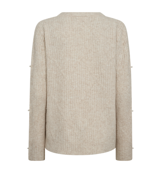 Freequent Pearly Pullover moonbeam melange - Afbeelding 2
