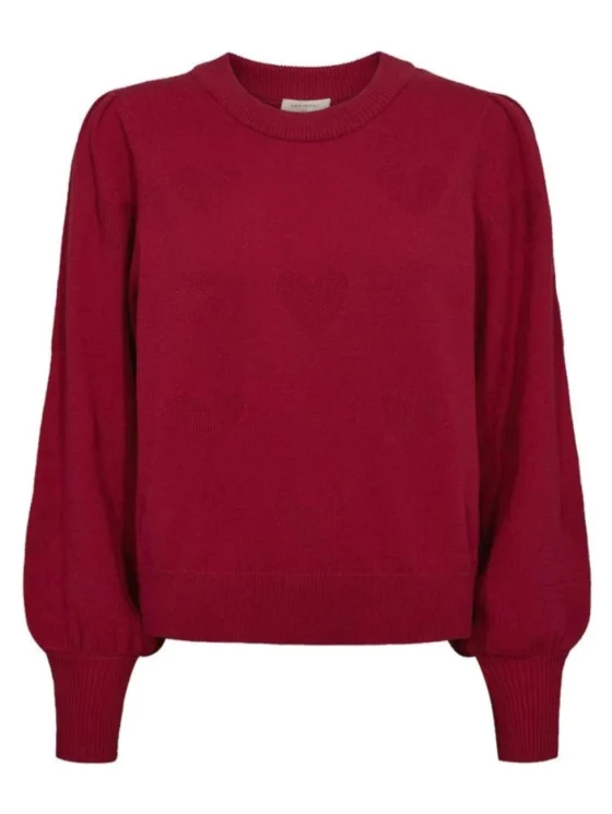 Freequent Alfa Pullover chili pepper