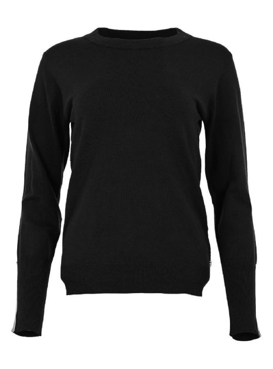 Maicazz Plume Sweater zwart