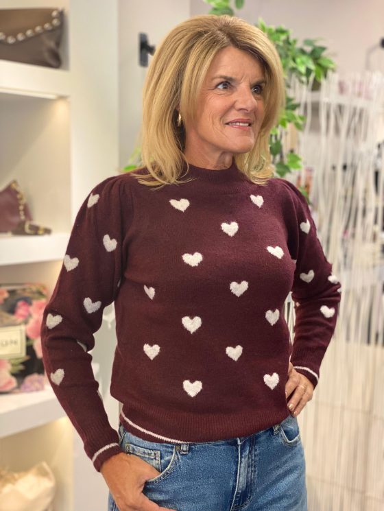 Freequent Faith Pullover port royale w. moonbeam