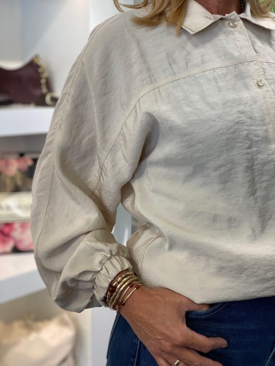 Zoso Lisa Blouse zand - Afbeelding 3