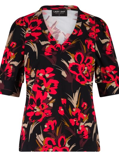 Lady Day Travelstof Alice Top flower print