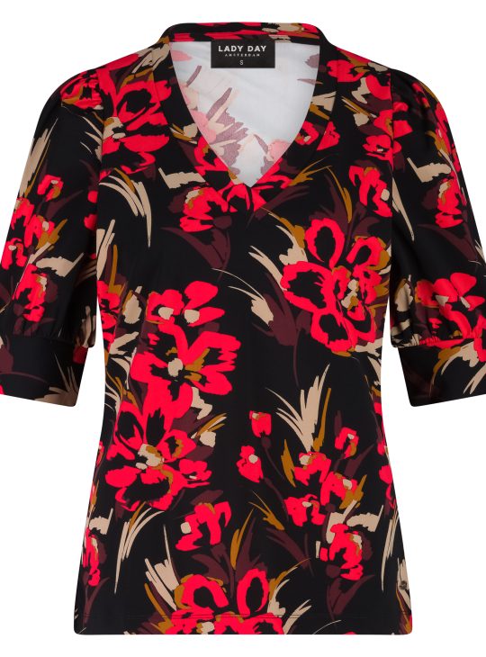 Lady Day Travelstof Alice Top flower print