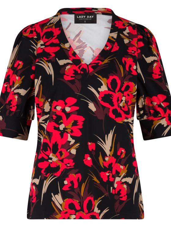 Lady Day Travelstof Alice Top flower print