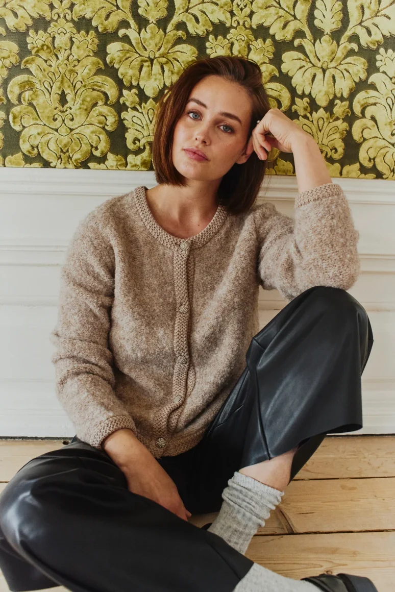 Freequent Grschrista Vest simply taupe melange