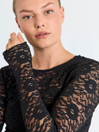 Freequent Lennon Top black