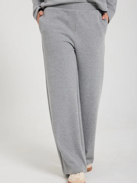 Freequent Ember Broek med. grey melange - Afbeelding 2