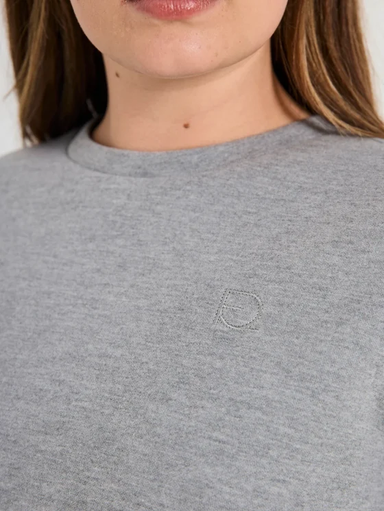 Freequent Ember Pullover medium grey melange - Afbeelding 2