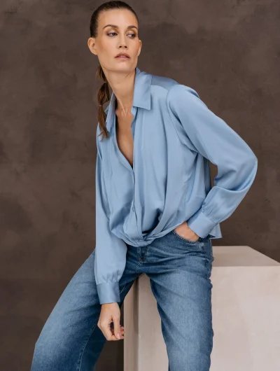 Maicazz Pacey Blouse faded blue
