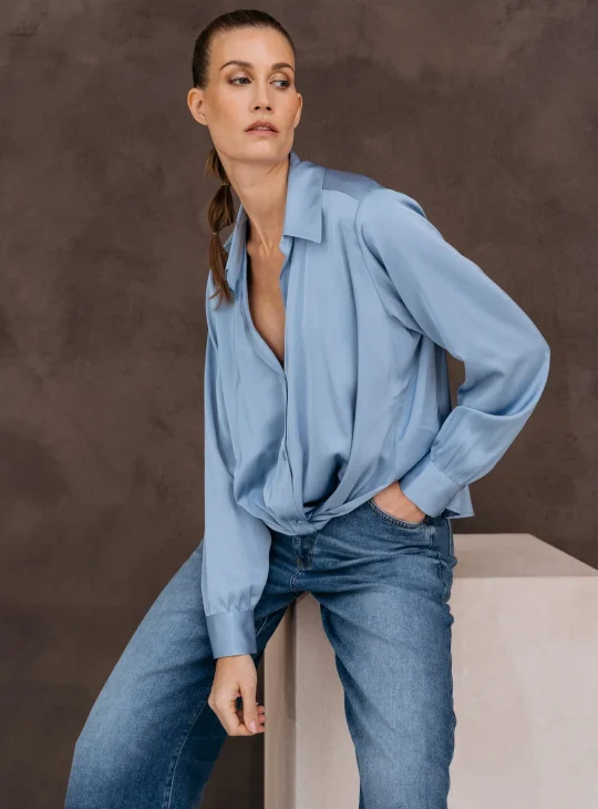 Maicazz Pacey Blouse faded blue