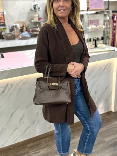 Vest Jill SA7629 espresso
