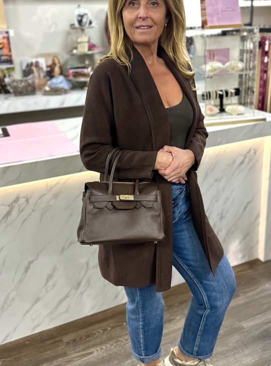 Vest Jill SA7629 espresso