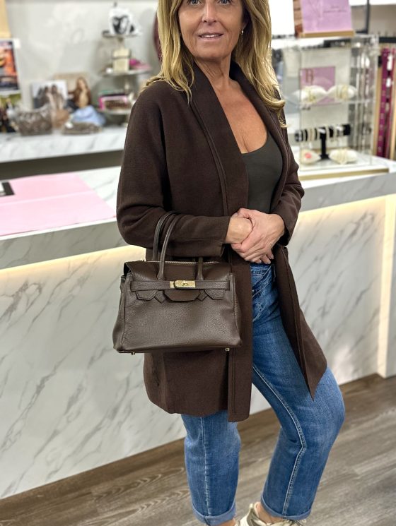 Vest Jill SA7629 espresso