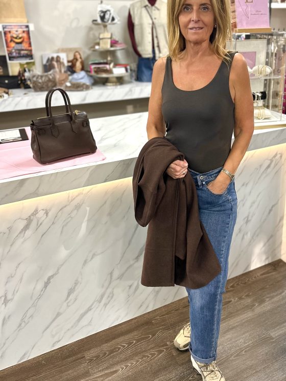 Vest Jill SA7629 espresso - Afbeelding 7