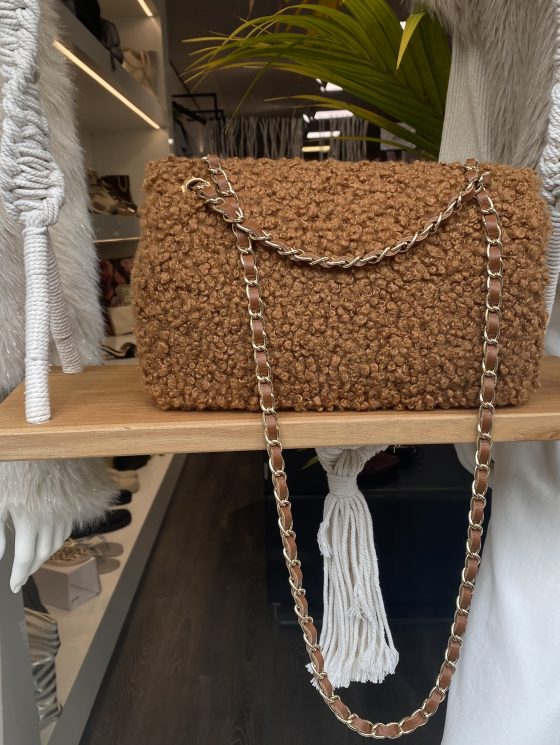Teddy Tas Cognac T297 - Afbeelding 2