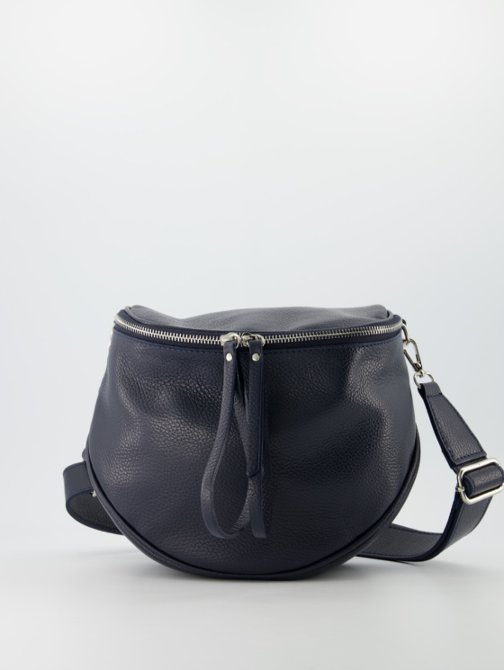 Romsa Crossbody Tas Leer Zwart T328