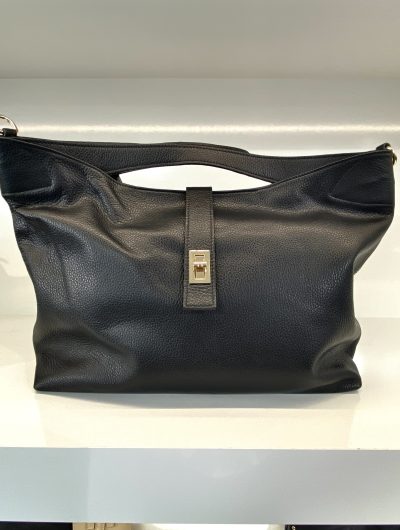 Shopper Tas Leer Zwart T321
