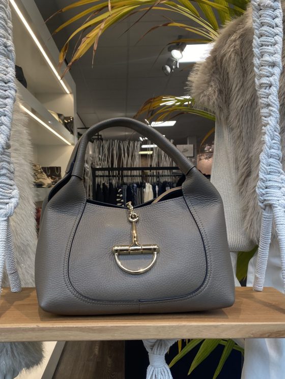 Romy Handtas Leer Taupe T334