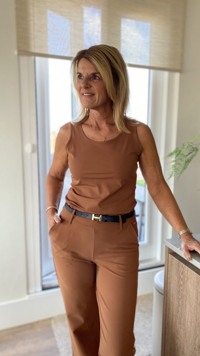 Mi Piace Travelstof Top caramel 202027