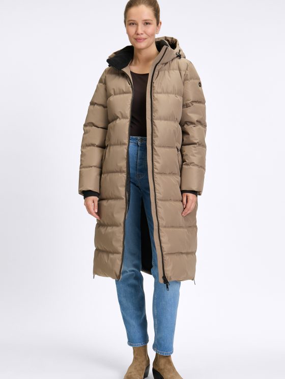 Covered Lange Winterjas Julia brindle - Afbeelding 2