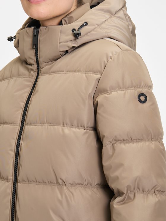 Covered Lange Winterjas Julia brindle - Afbeelding 3