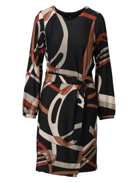 K Design Jurk met Ronde Hals en Design B339 - Afbeelding 2