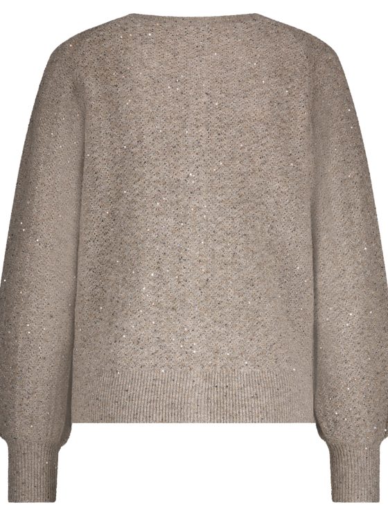 Red Button Ajour Sparkle Cardigan truffle - Afbeelding 3