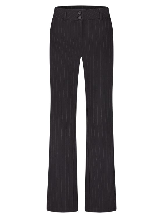 Red Button Bibette Punta Pinstripe Broek L32 zwart
