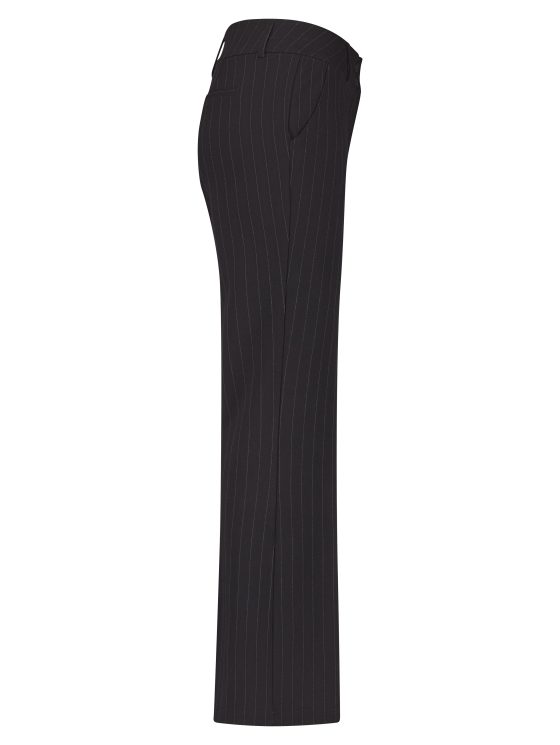 Red Button Bibette Punta Pinstripe Broek L32 zwart - Afbeelding 2