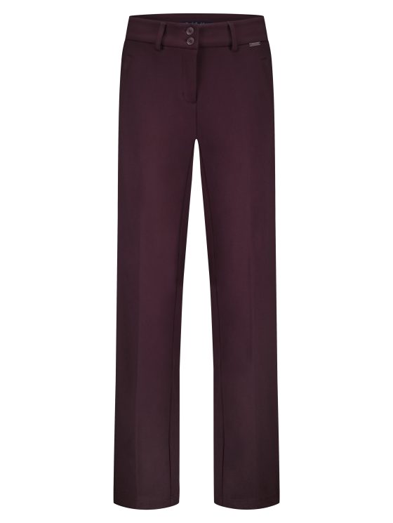 Red Button Colette Punta Zippers L33 Broek aubergine