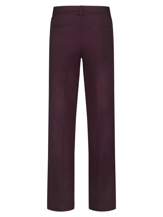 Red Button Colette Punta Zippers L33 Broek aubergine - Afbeelding 3