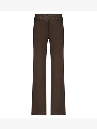 Red Button Colette Punta Zippers L33 Broek bruin espresso
